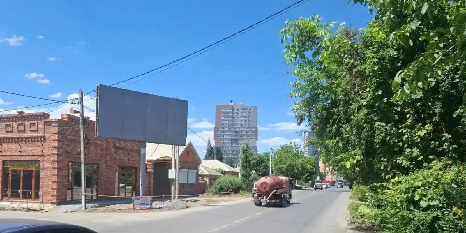 Свободный рекламный щит 3×6 на улице Энгельса в Батайске
